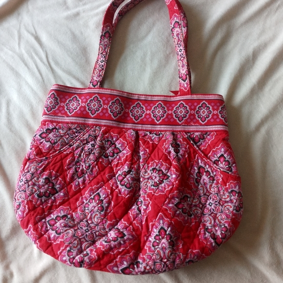 Vera Bradley Vintage Frankly Scarlet Morgan Bag - Picture 4 of 12